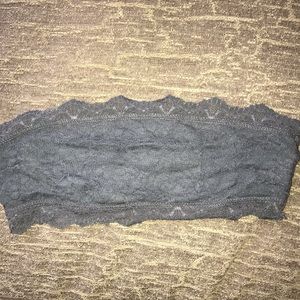 NEW Kimchi Blue Grey Lace Bandeau M